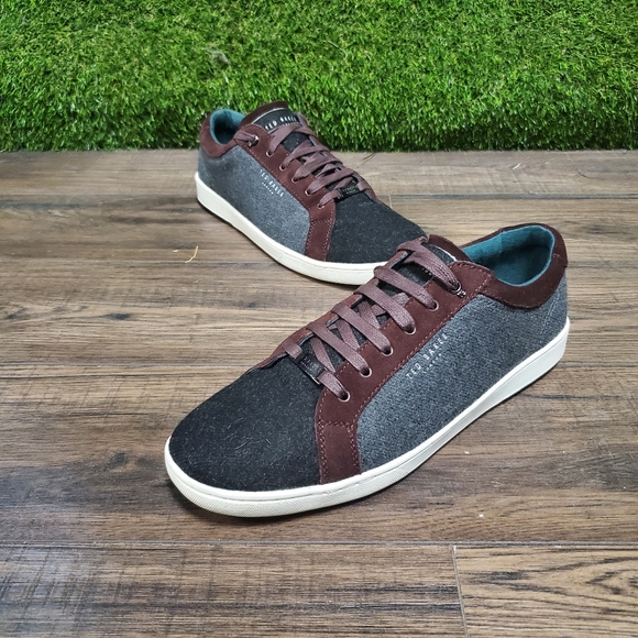 Ted Baker London Other - TED BAKER 'Minem' low-top wool finish trainers